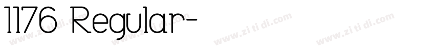0065 Regular字体转换